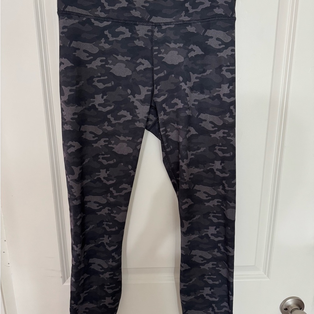 Fabletics Black Camo Leggings